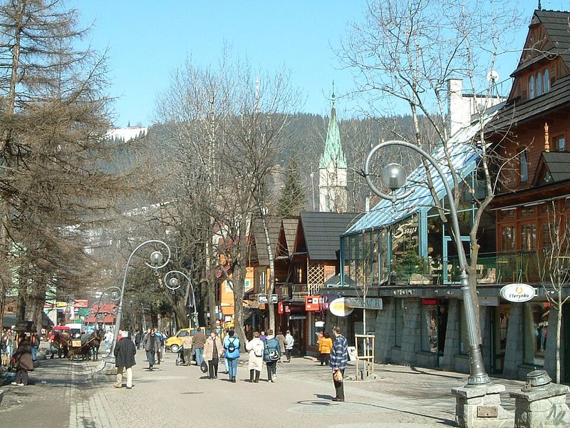 Krupówki, Zakopane